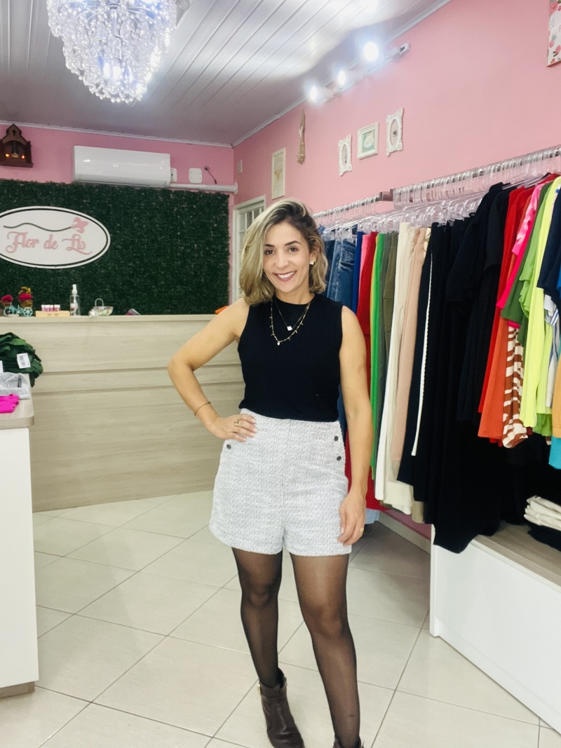 SHORTS TWEED SHINE - Imagem 3