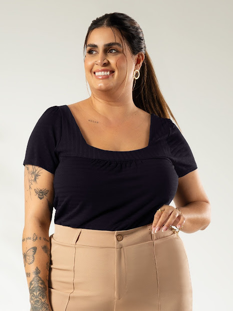 BLUSA PLUS CHARMOSA - Imagem 2