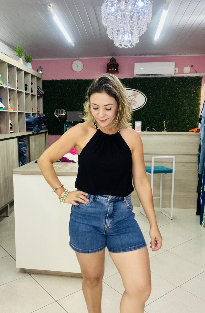 SHORTS JEANS MEDIO C/ ELASTANO