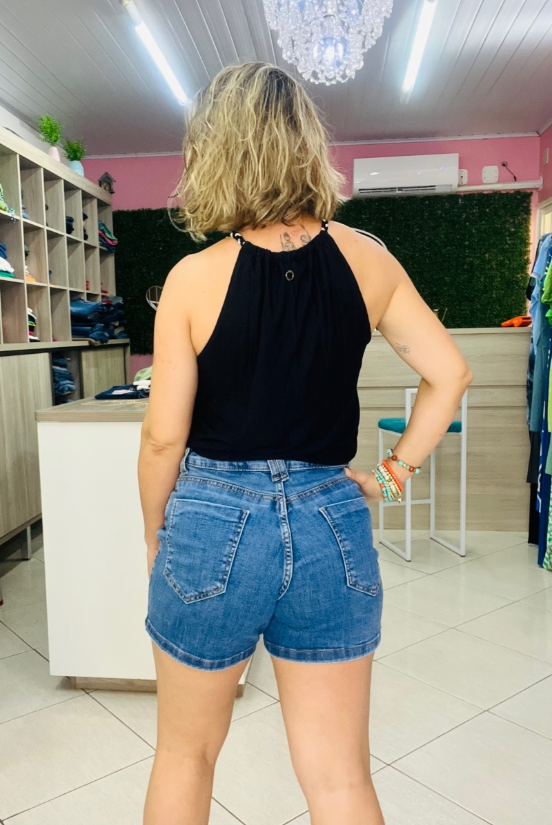 SHORTS JEANS MEDIO C/ ELASTANO - Imagem 3