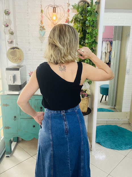 SAIA LONGA FASHION JEANS - Imagem 2