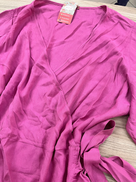 VESTIDO PLUS TRANSPASSADO - Imagem 2