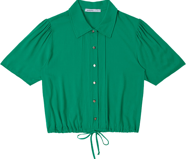 CAMISA CROPPED LEVE - Imagem 5