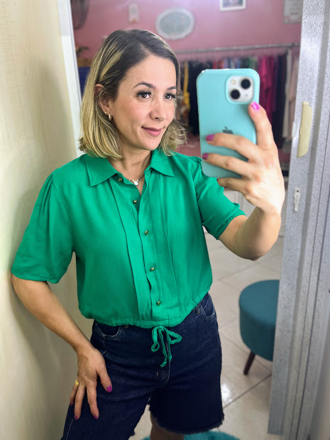CAMISA CROPPED LEVE - Imagem 2